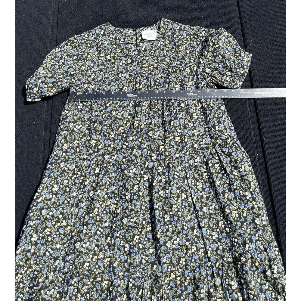 Hyacinth House Tuckernuck‎ Floral Puff Sleeve Mini Dress XS Cottagecore